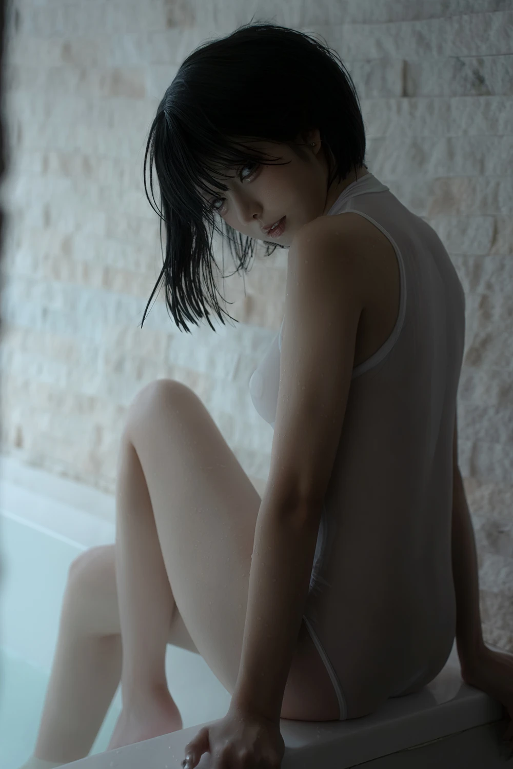 Cosplay 纸悦Etsu_ko – 透明竞泳 - P12