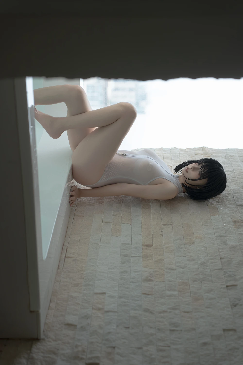 Cosplay 纸悦Etsu_ko – 透明竞泳 - P17