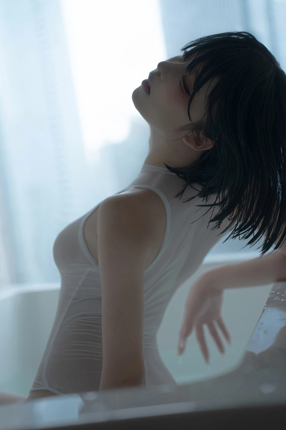 Cosplay 纸悦Etsu_ko – 透明竞泳 - P19