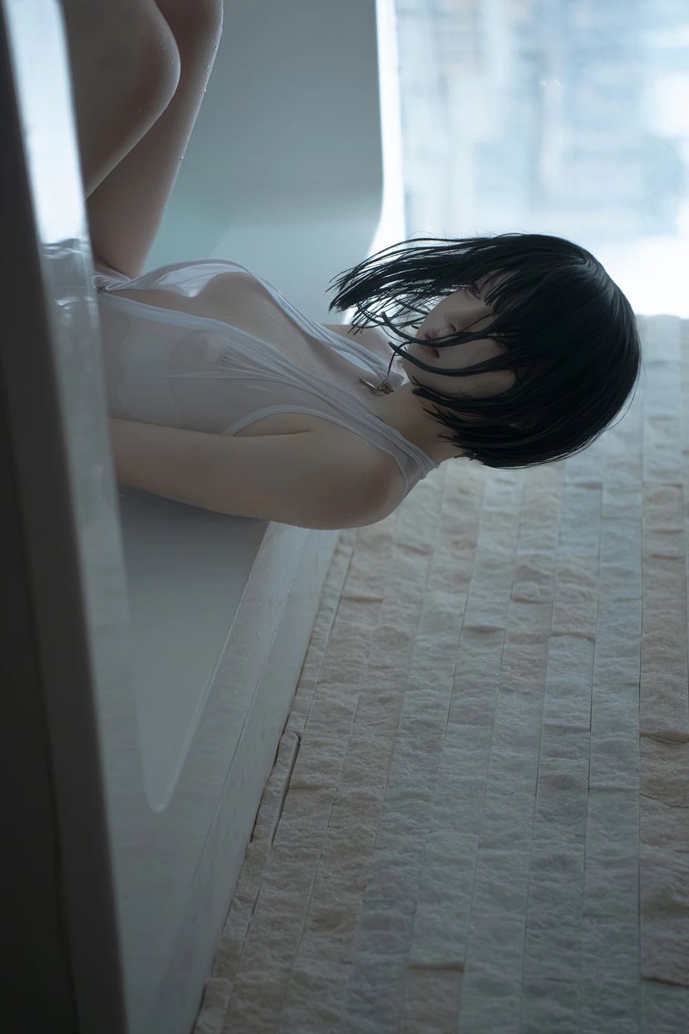 Cosplay 纸悦Etsu_ko – 透明竞泳 - P28