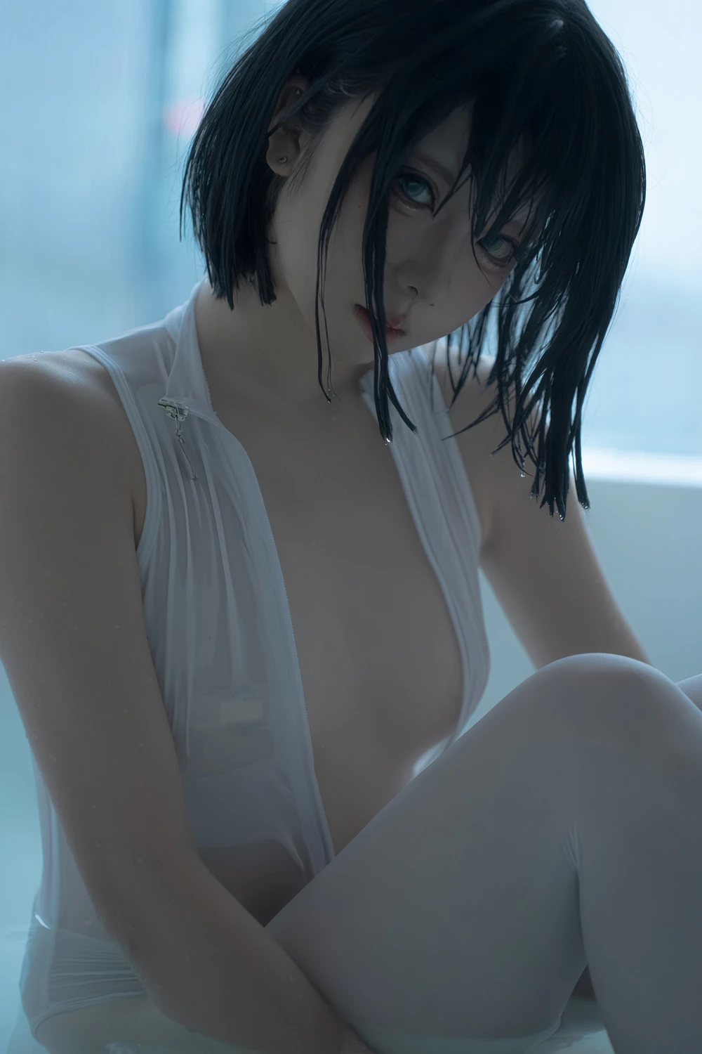 Cosplay 纸悦Etsu_ko – 透明竞泳 - P34