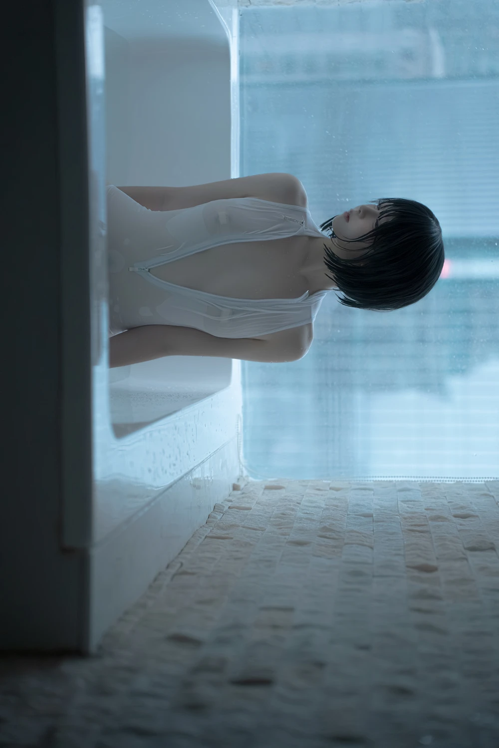Cosplay 纸悦Etsu_ko – 透明竞泳 - P40