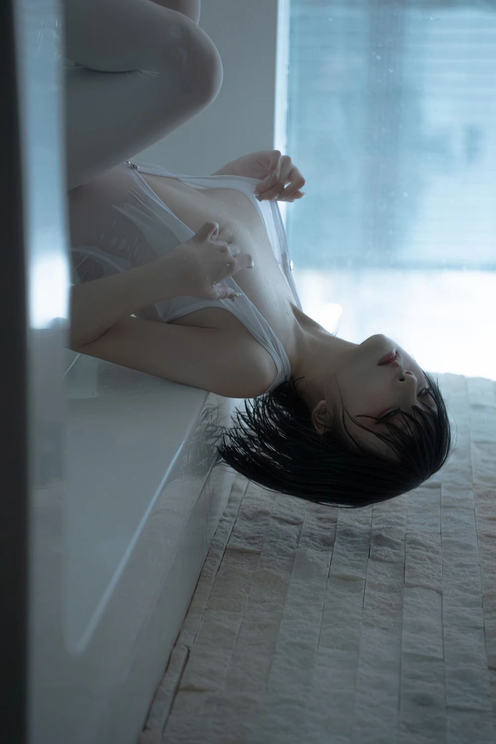 Cosplay 纸悦Etsu_ko – 透明竞泳 - P45