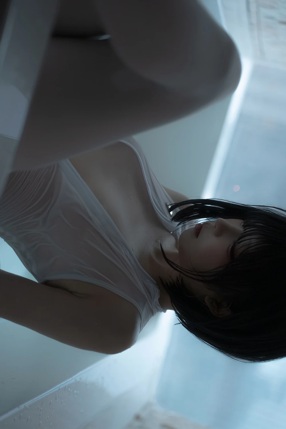 Cosplay 纸悦Etsu_ko – 透明竞泳 - P48