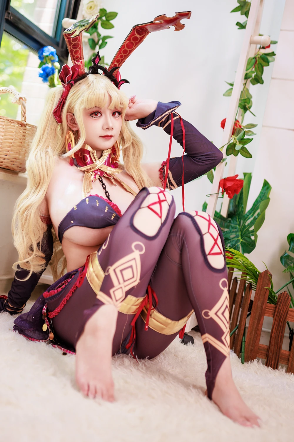 Cosplay 阿雪雪 – FGO 枪凛兔女郎 - P9