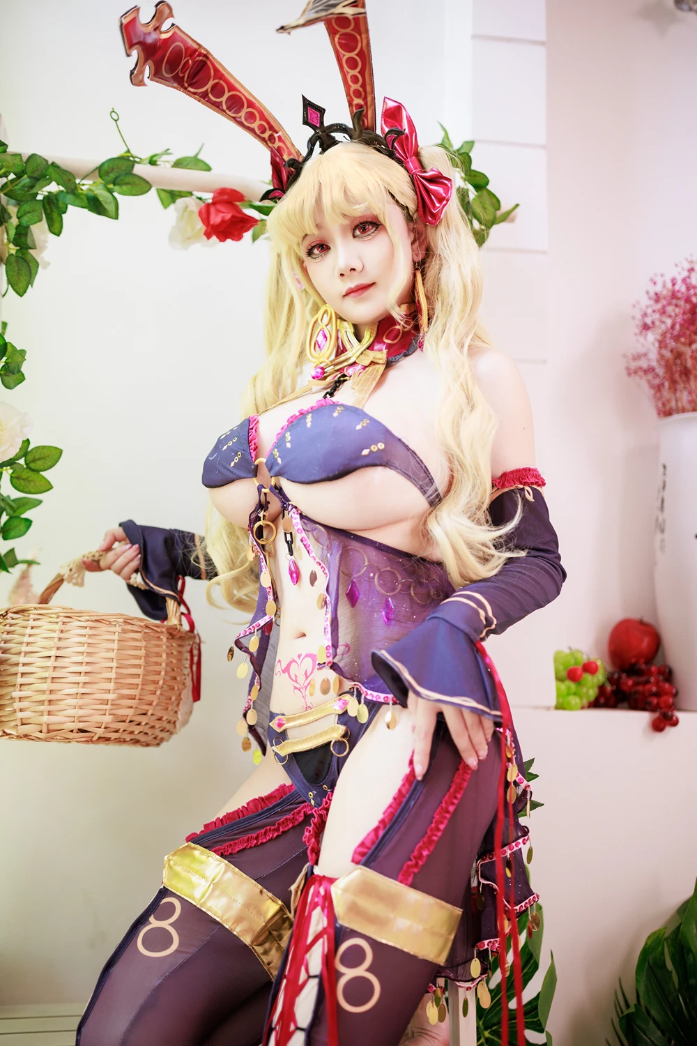 Cosplay 阿雪雪 – FGO 枪凛兔女郎 - P18