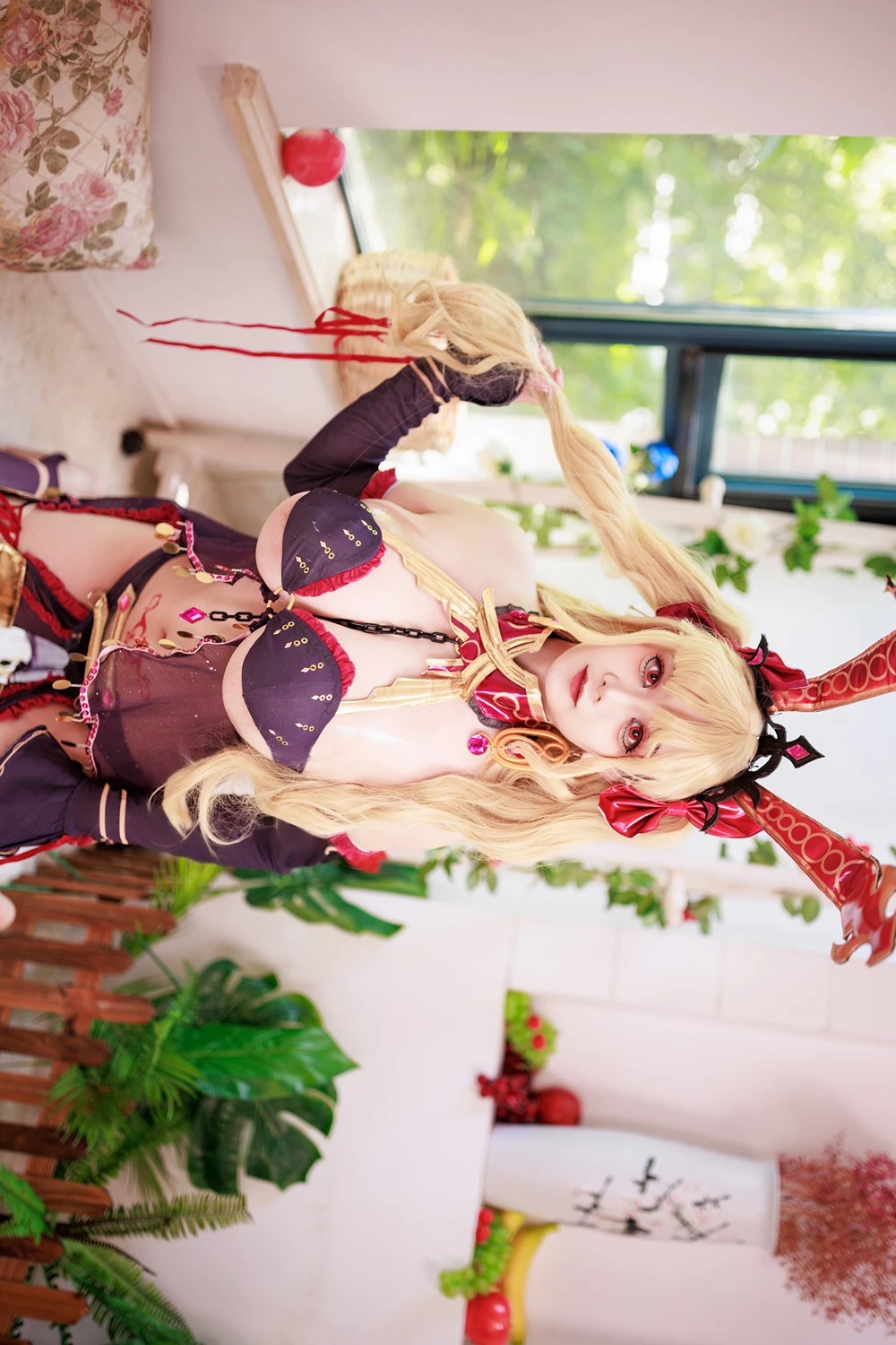 Cosplay 阿雪雪 – FGO 枪凛兔女郎 - P5
