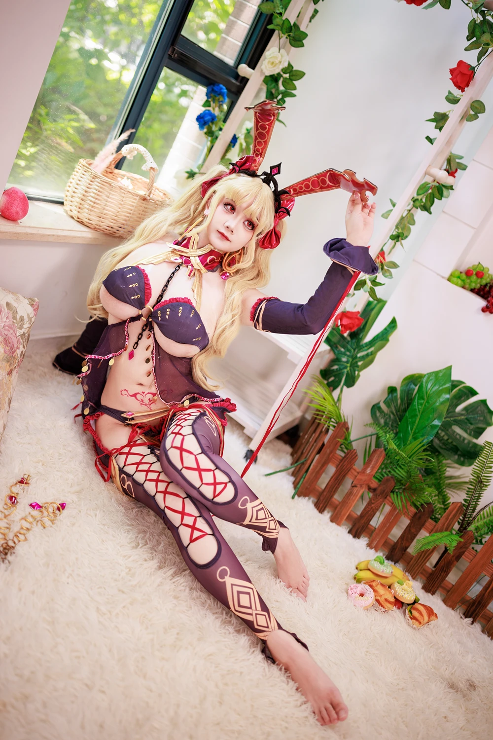 Cosplay 阿雪雪 – FGO 枪凛兔女郎 - P8