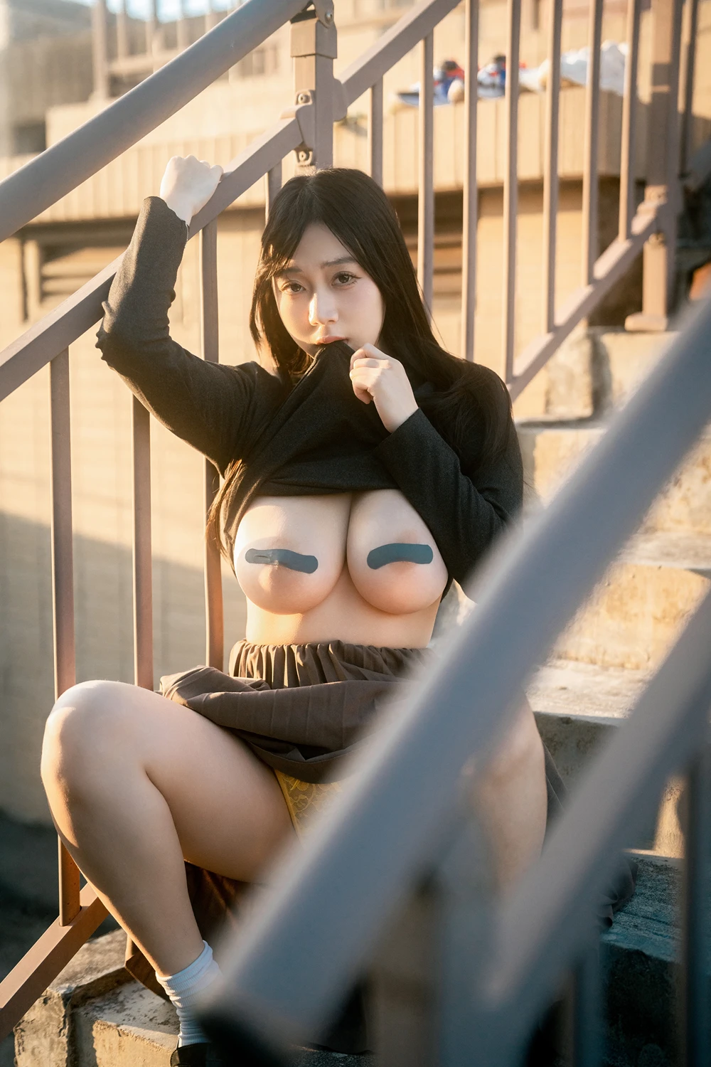 Cosplay 浅安安 – 落日时分 - P30