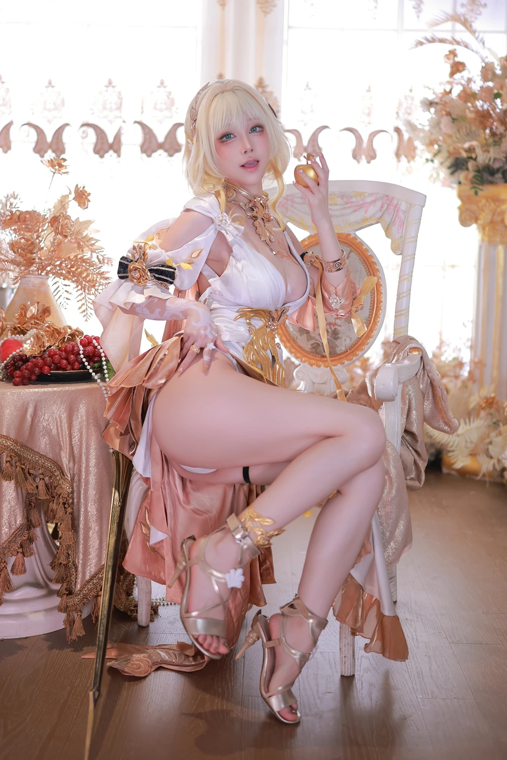 Cosplay 水淼Aqua – 崩坏·星穹铁道-阿格莱雅 - P9