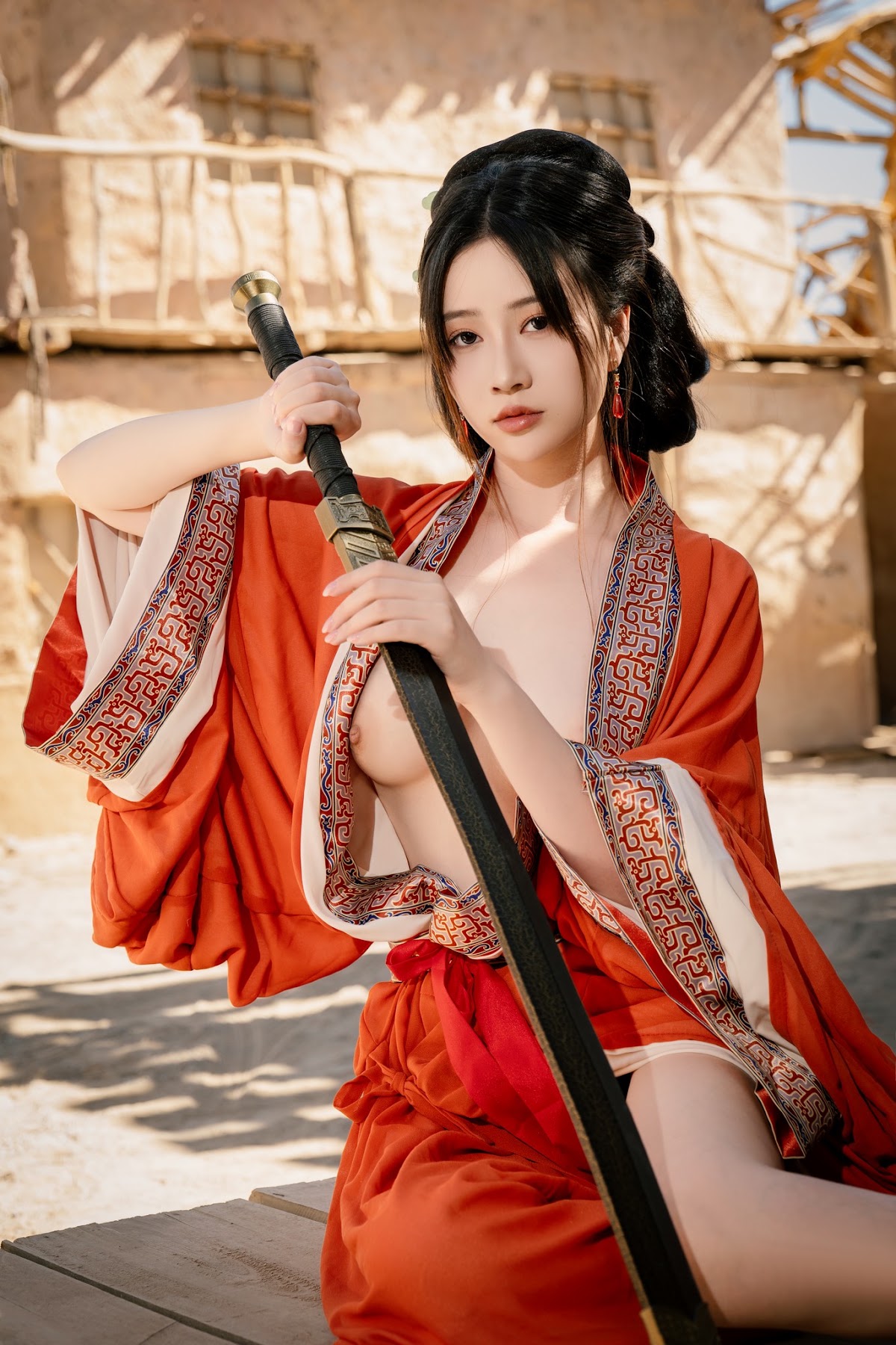 Coser@年年Nnian – 战国袍 - P52