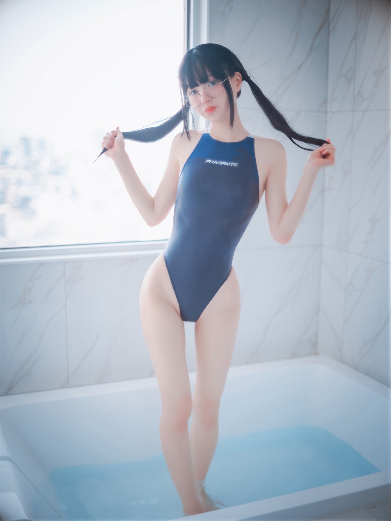 DJAWA Photo – Jeong Jenny (정제니) – Swimming Lessons Otaku Girl - P38