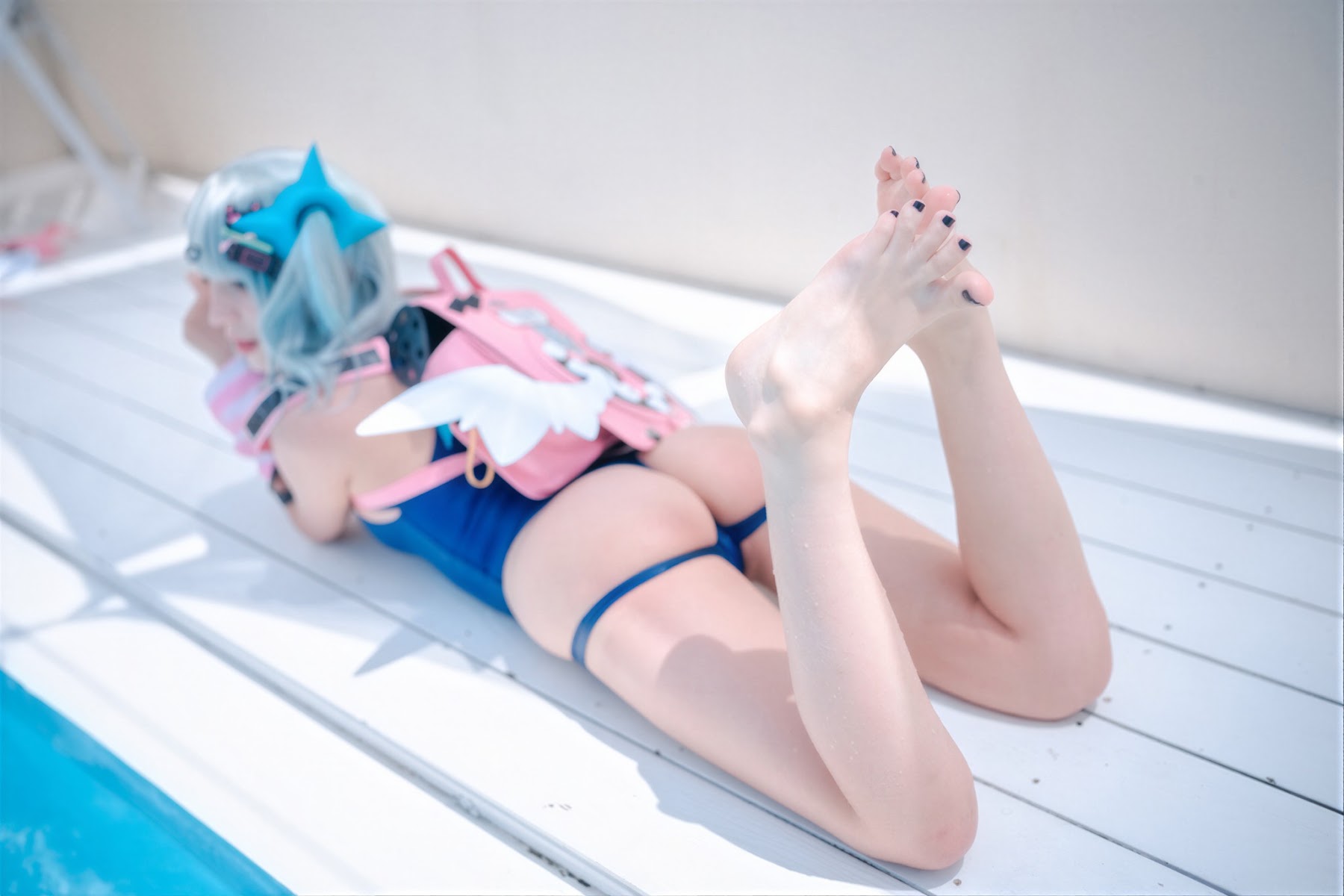 DJAWA Photo – Luniie (루니) – Swimming Lessons Sunna - P18