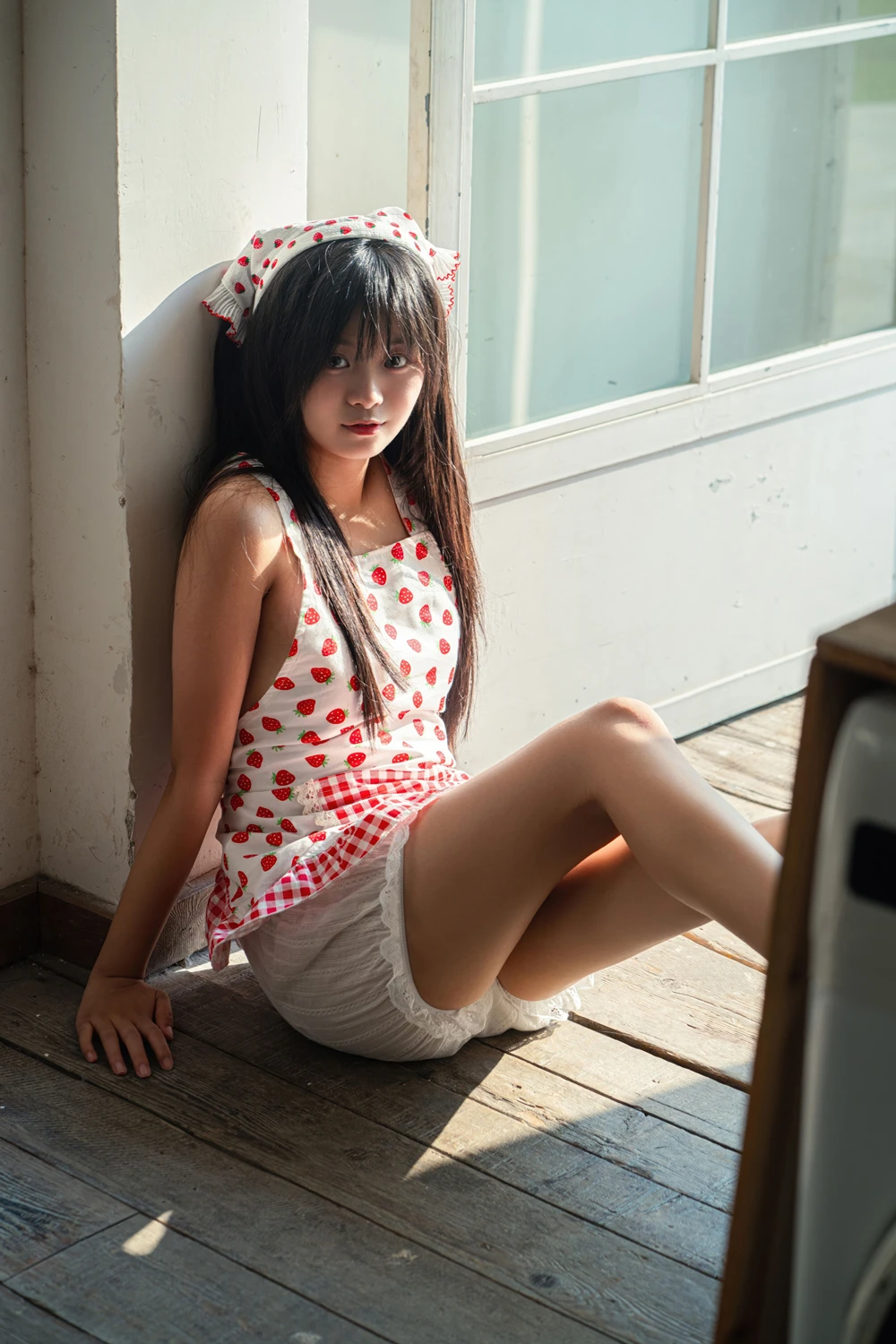 Cosplay 花音葉子 – 小厨娘 - P24
