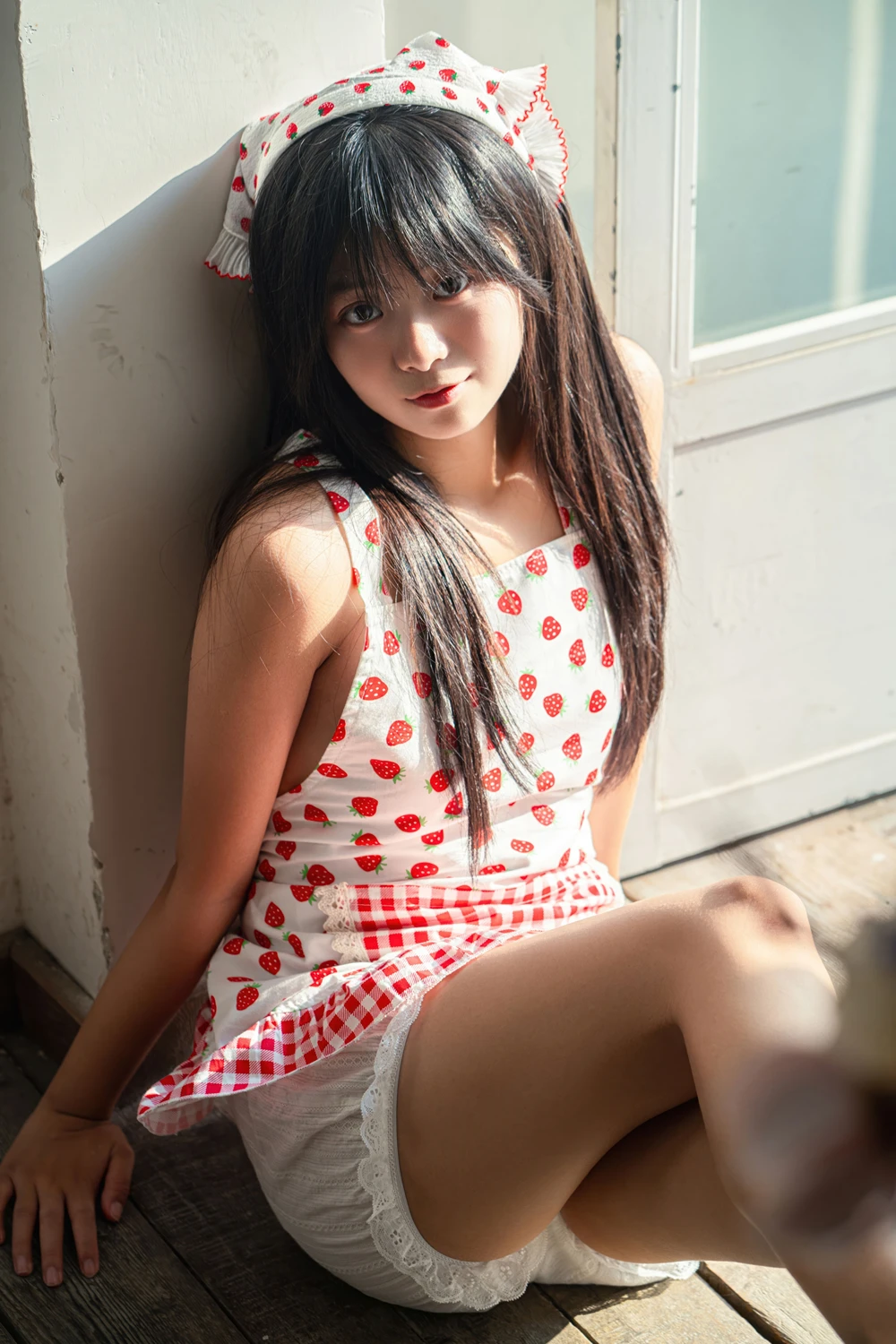 Cosplay 花音葉子 – 小厨娘 - P25