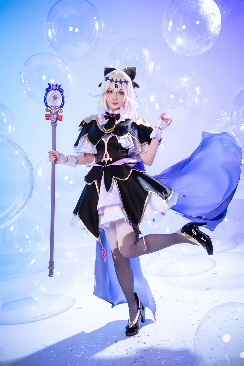 Cosplay 星之迟迟Hoshilily – 名侦探光之美少女 森亚露露卡原皮&同人 - P1