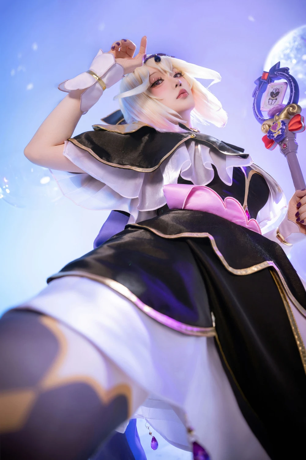 Cosplay 星之迟迟Hoshilily – 名侦探光之美少女 森亚露露卡原皮&同人 - P2