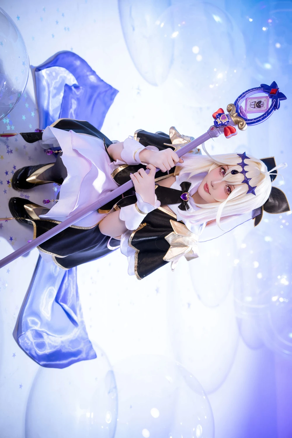 Cosplay 星之迟迟Hoshilily – 名侦探光之美少女 森亚露露卡原皮&同人 - P6