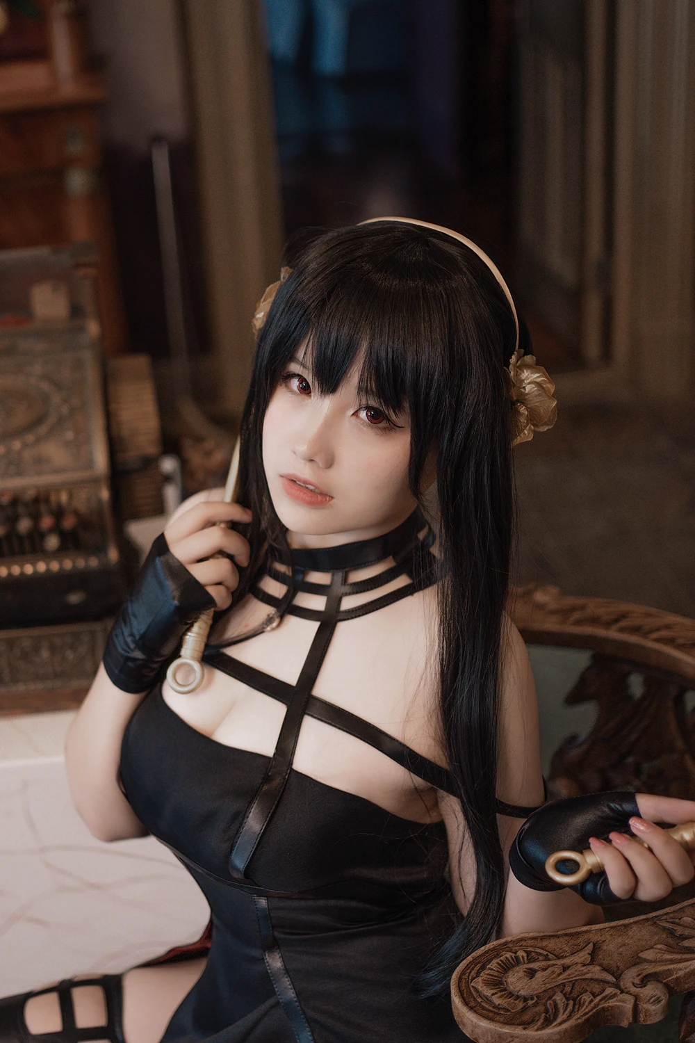 Cosplay 阿半今天很开心 – 生或死 约尔 - P9