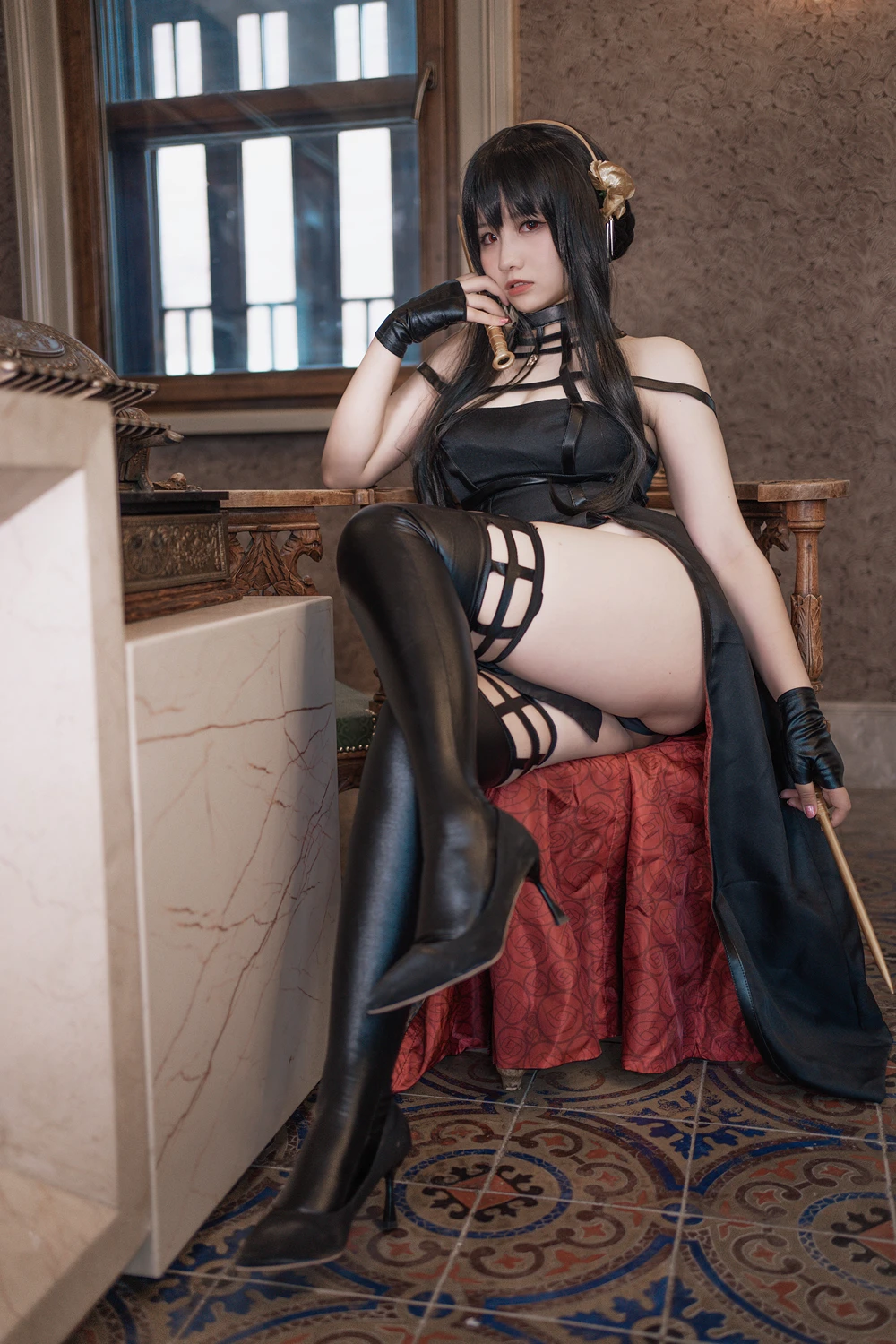 Cosplay 阿半今天很开心 – 生或死 约尔 - P11