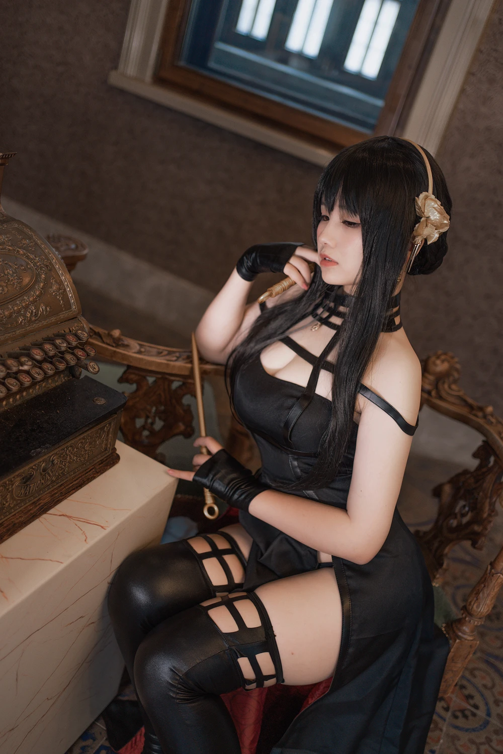 Cosplay 阿半今天很开心 – 生或死 约尔 - P12