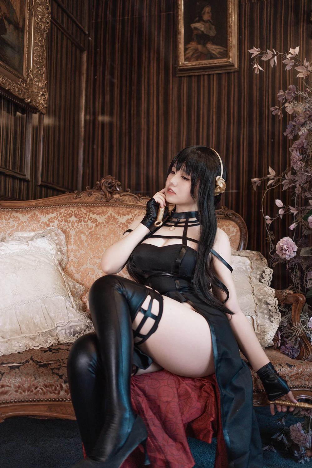 Cosplay 阿半今天很开心 – 生或死 约尔 - P14