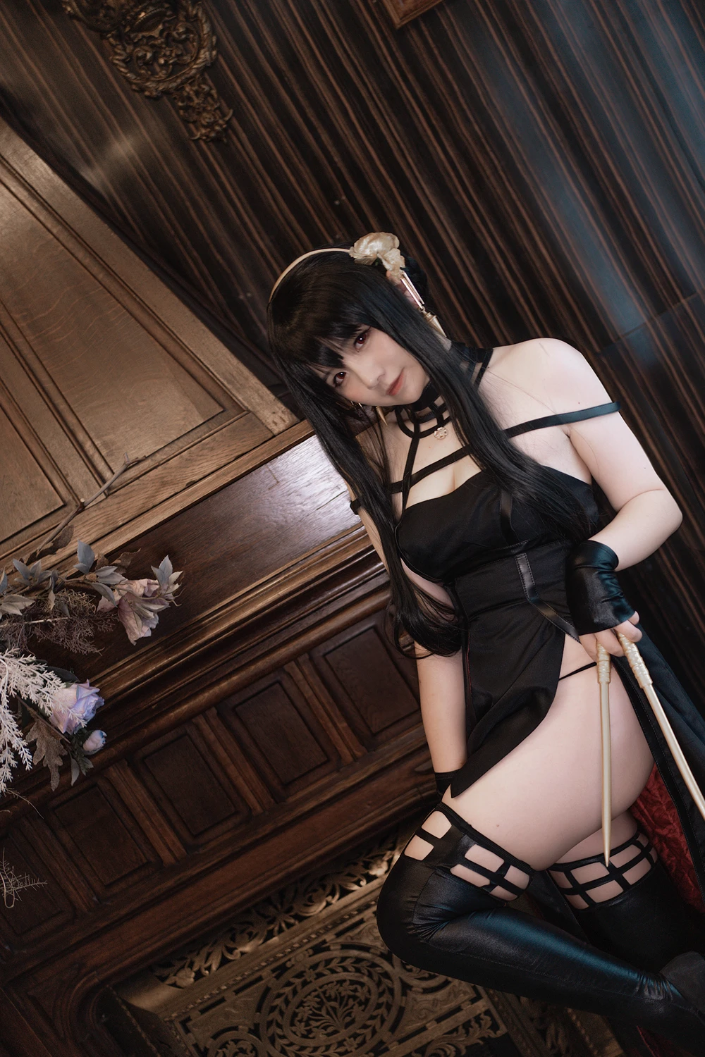 Cosplay 阿半今天很开心 – 生或死 约尔 - P16
