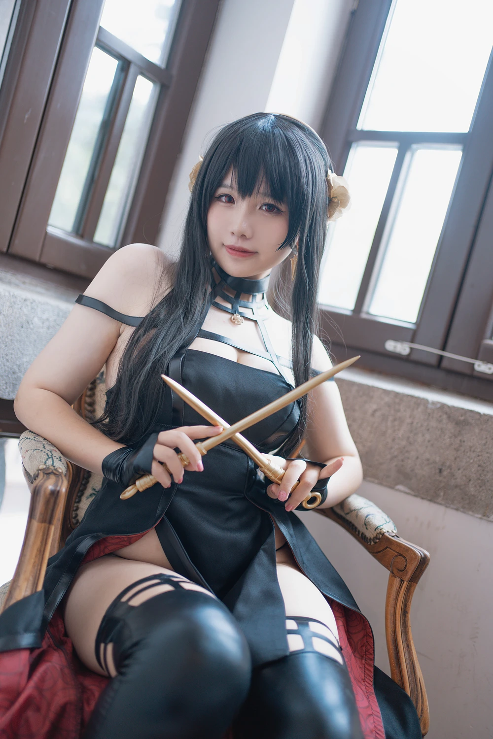 Cosplay 阿半今天很开心 – 生或死 约尔 - P21