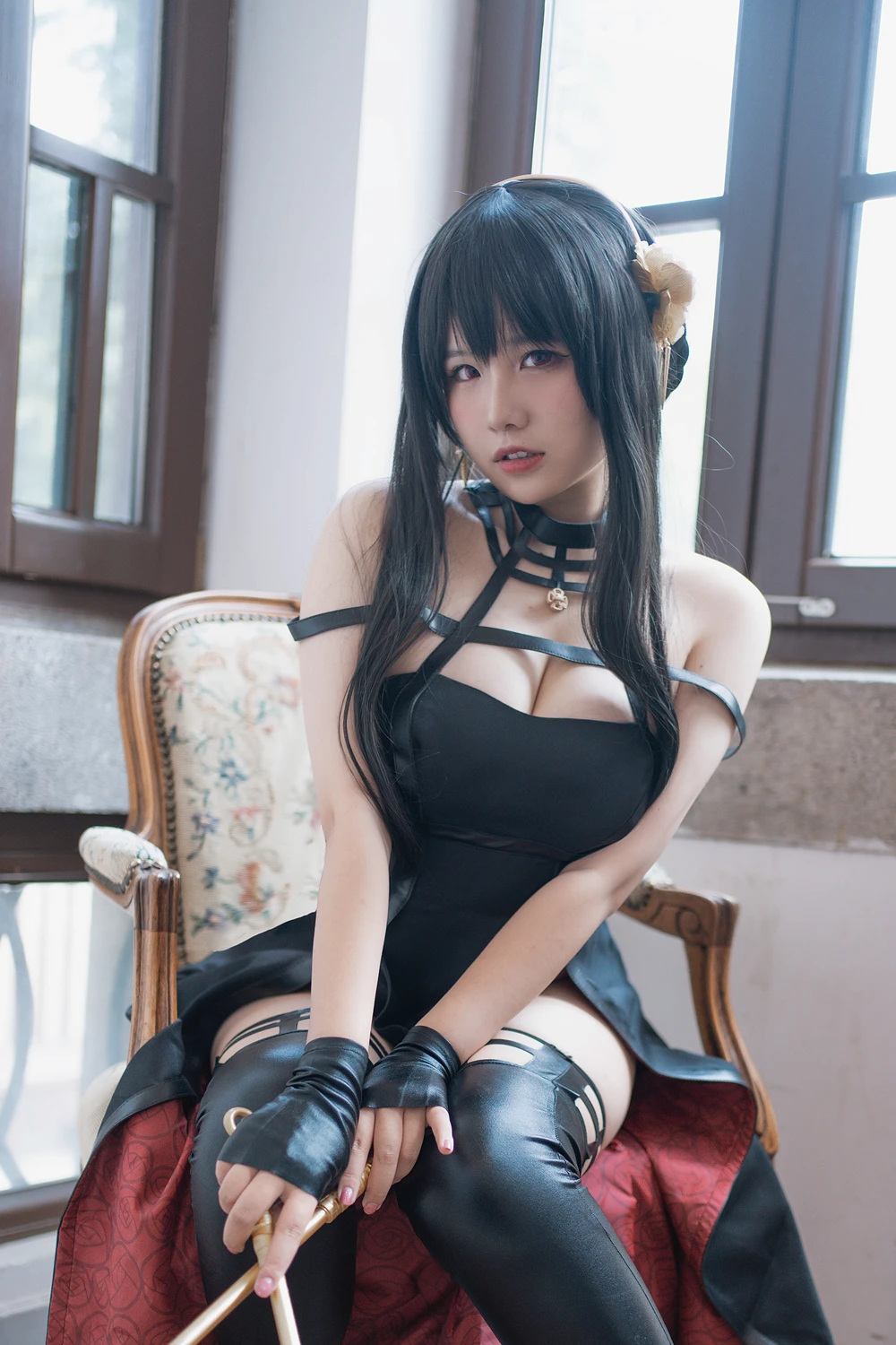 Cosplay 阿半今天很开心 – 生或死 约尔 - P22