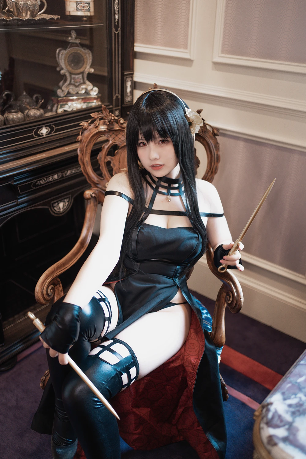 Cosplay 阿半今天很开心 – 生或死 约尔 - P24