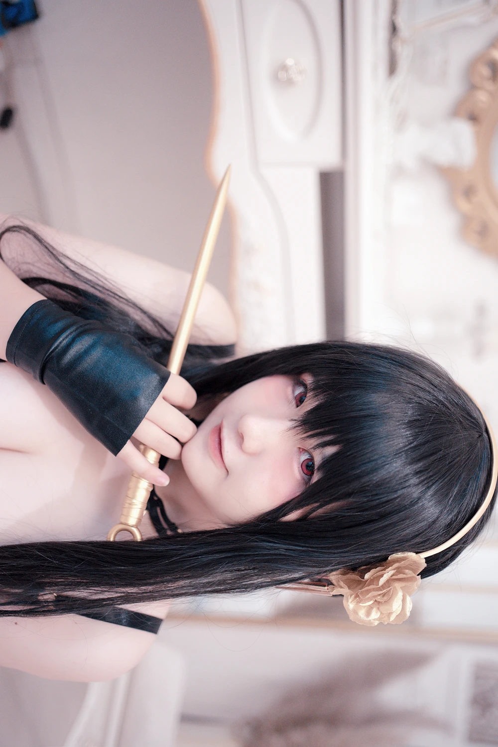 Cosplay 阿半今天很开心 – 生或死 约尔 - P30