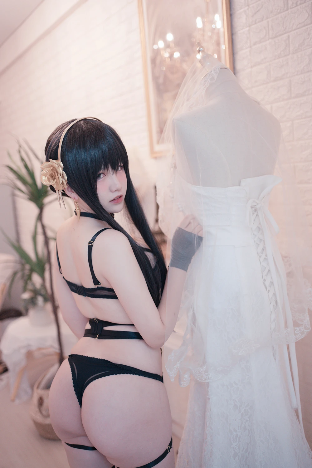 Cosplay 阿半今天很开心 – 生或死 约尔 - P47