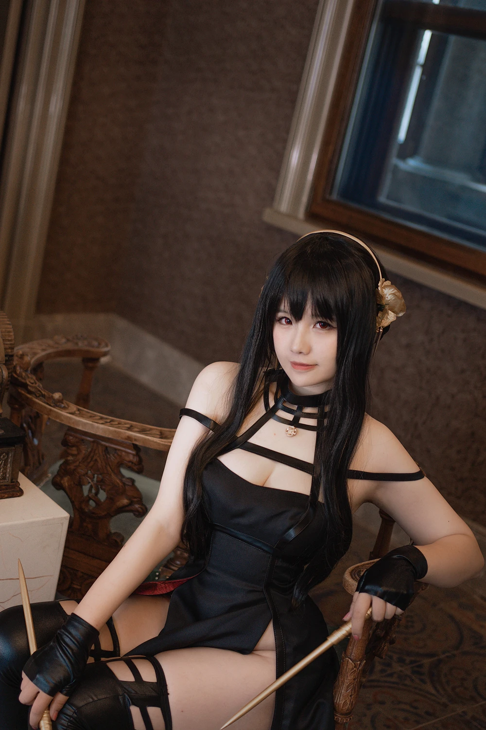 Cosplay 阿半今天很开心 – 生或死 约尔 - P4
