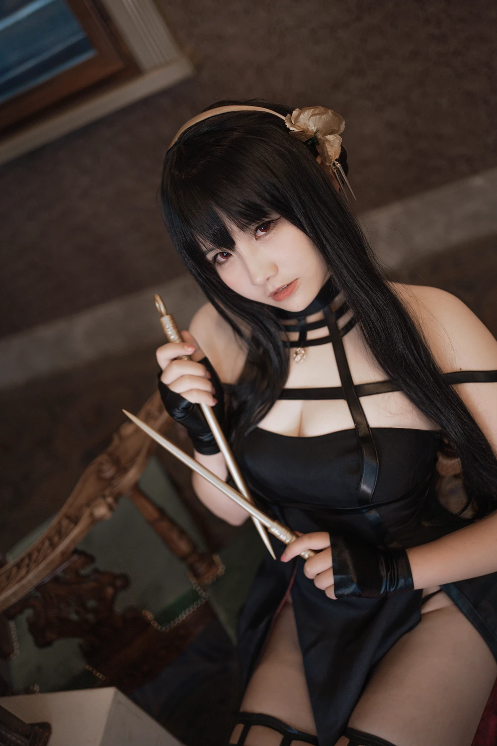 Cosplay 阿半今天很开心 – 生或死 约尔 - P6