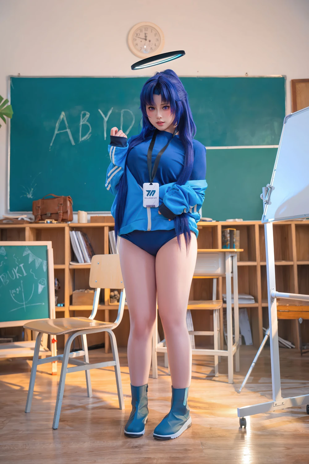 Cosplay 呙呙 – 蔚蓝档案 早濑优香 - P16