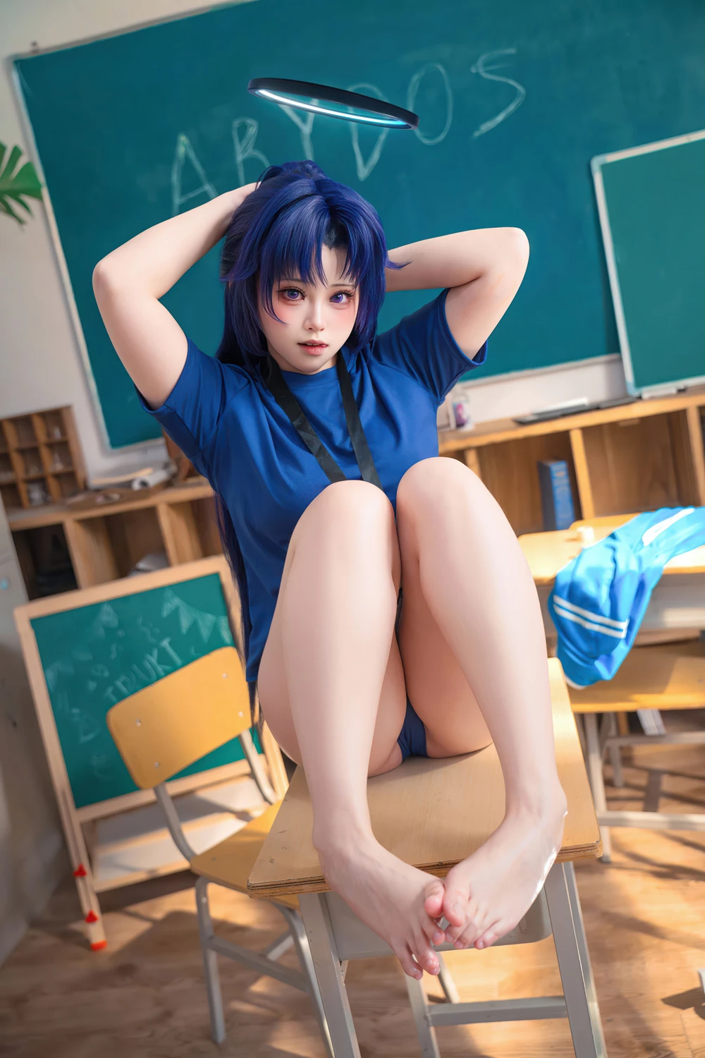 Cosplay 呙呙 – 蔚蓝档案 早濑优香 - P20
