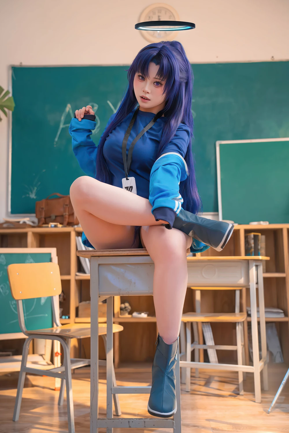 Cosplay 呙呙 – 蔚蓝档案 早濑优香 - P3