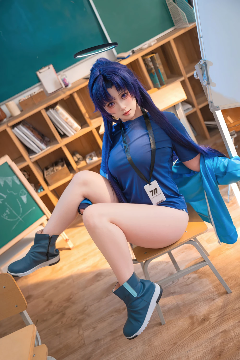 Cosplay 呙呙 – 蔚蓝档案 早濑优香 - P4