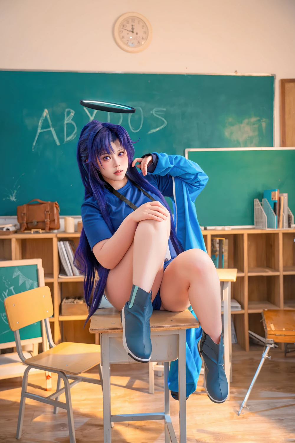 Cosplay 呙呙 – 蔚蓝档案 早濑优香 - P8
