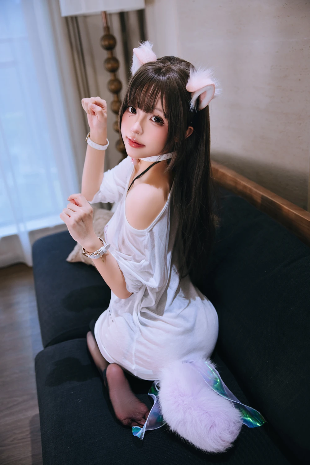Cosplay Rinaijiao日奈娇 – 家里的猫 - P3