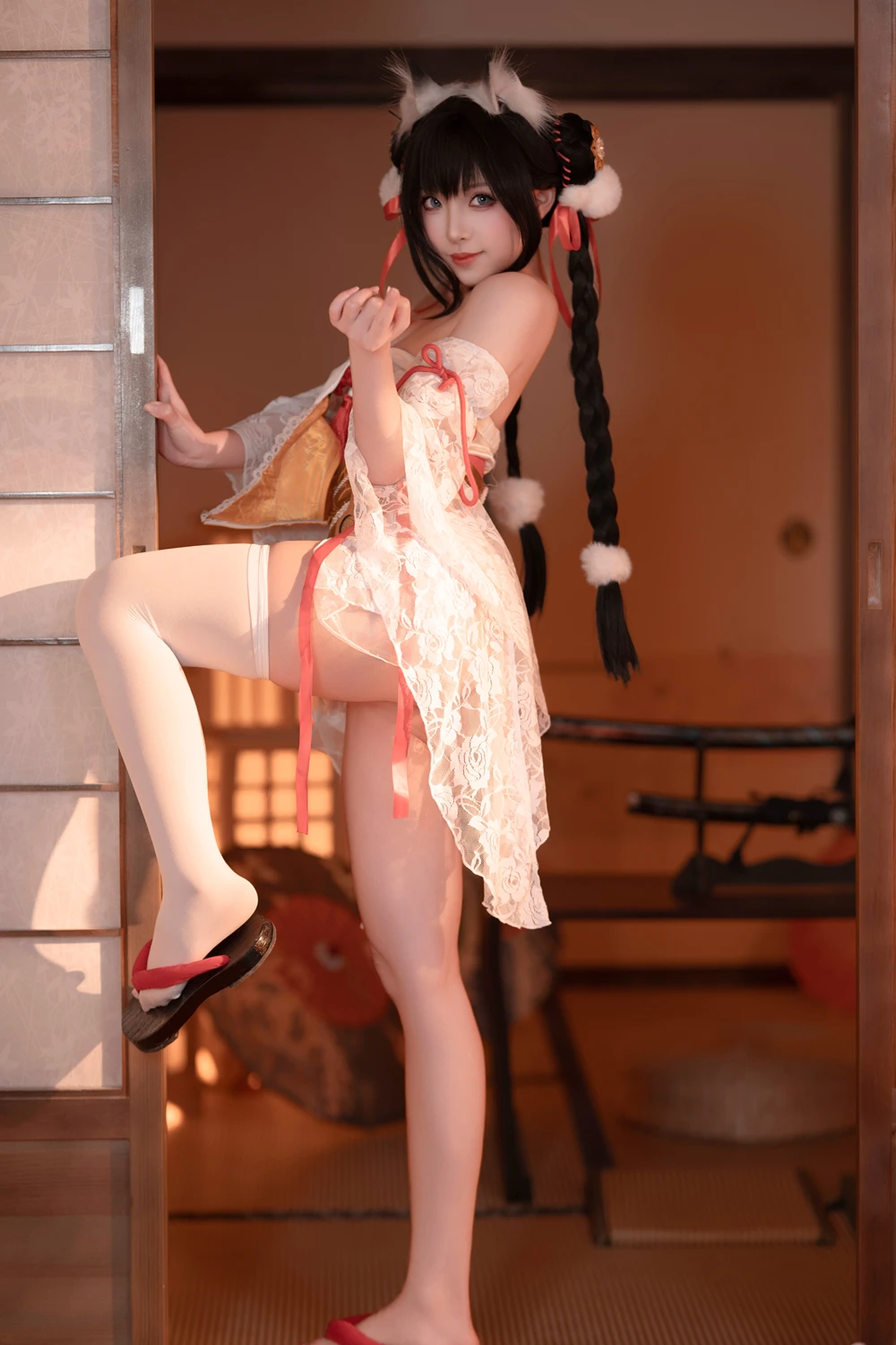 Cosplay Bangni邦尼 – 永劫无间 胡桃 - P45
