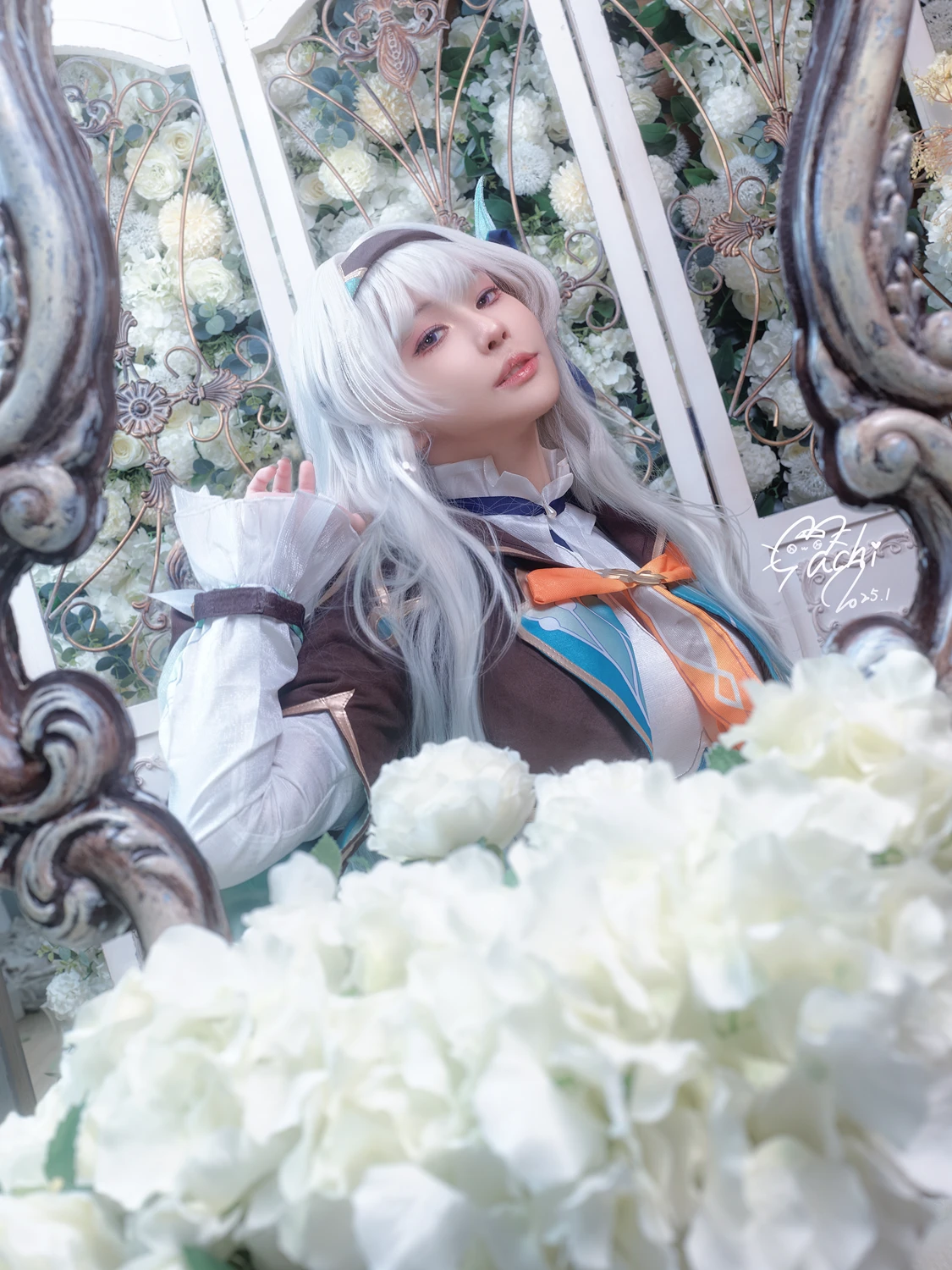 Cosplay Machi馬吉 – 崩壞 星穹鐵道 流螢泳裝 Firefly Bikini - P54