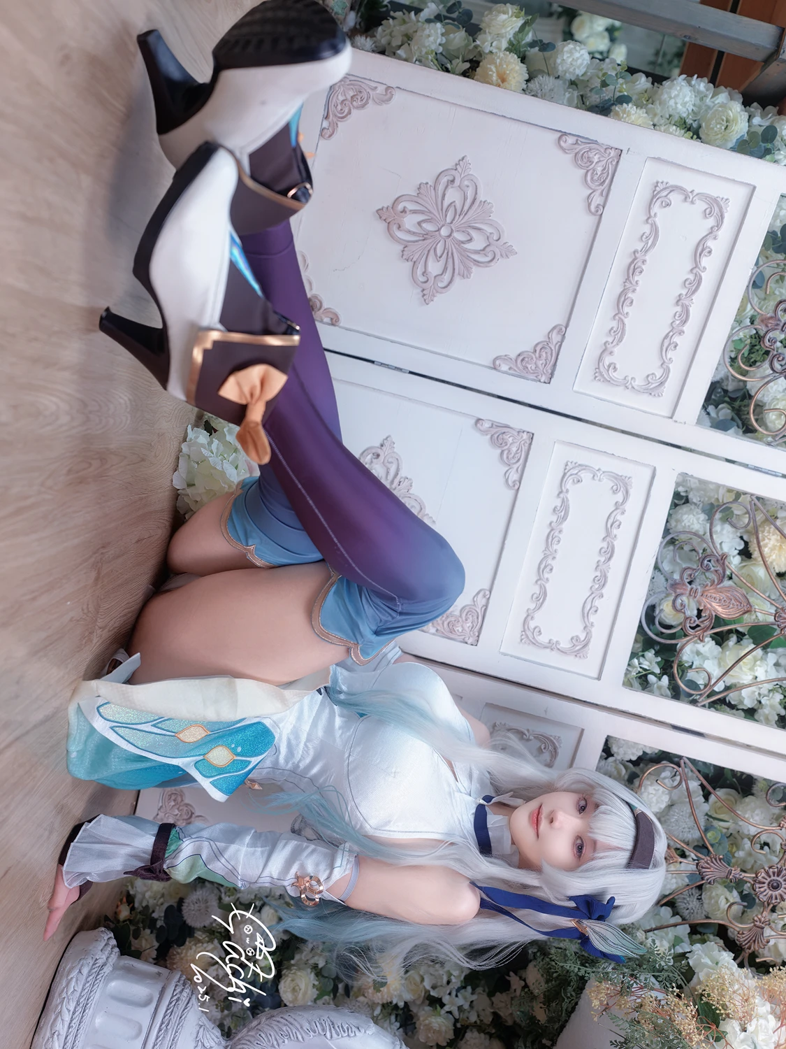 Cosplay Machi馬吉 – 崩壞 星穹鐵道 流螢泳裝 Firefly Bikini - P59