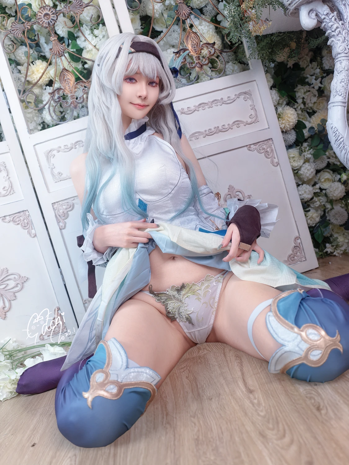 Cosplay Machi馬吉 – 崩壞 星穹鐵道 流螢泳裝 Firefly Bikini - P61