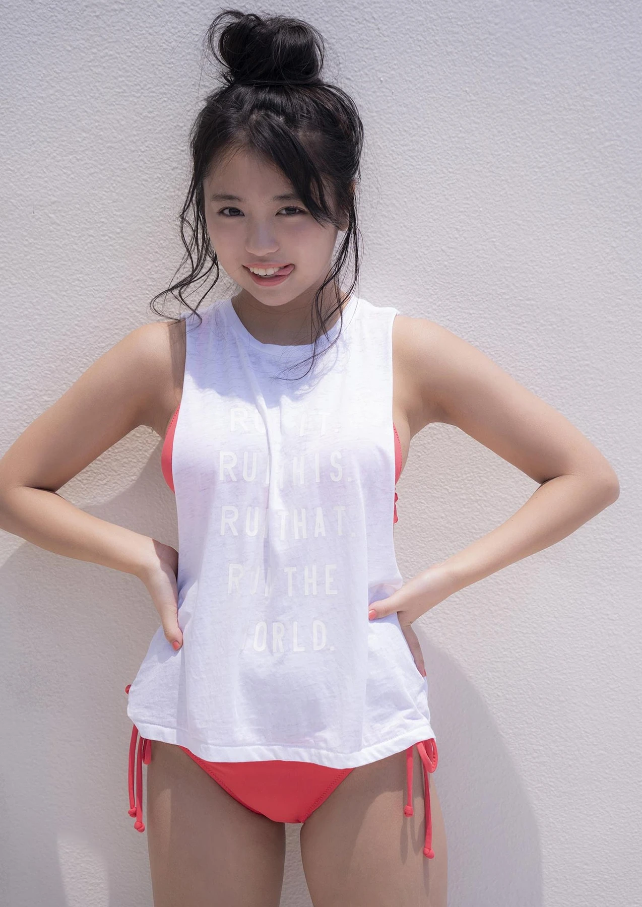 Yuno Ohara 大原優乃 – スピサン グラビアフォトブック サマーゆーの。 - P19