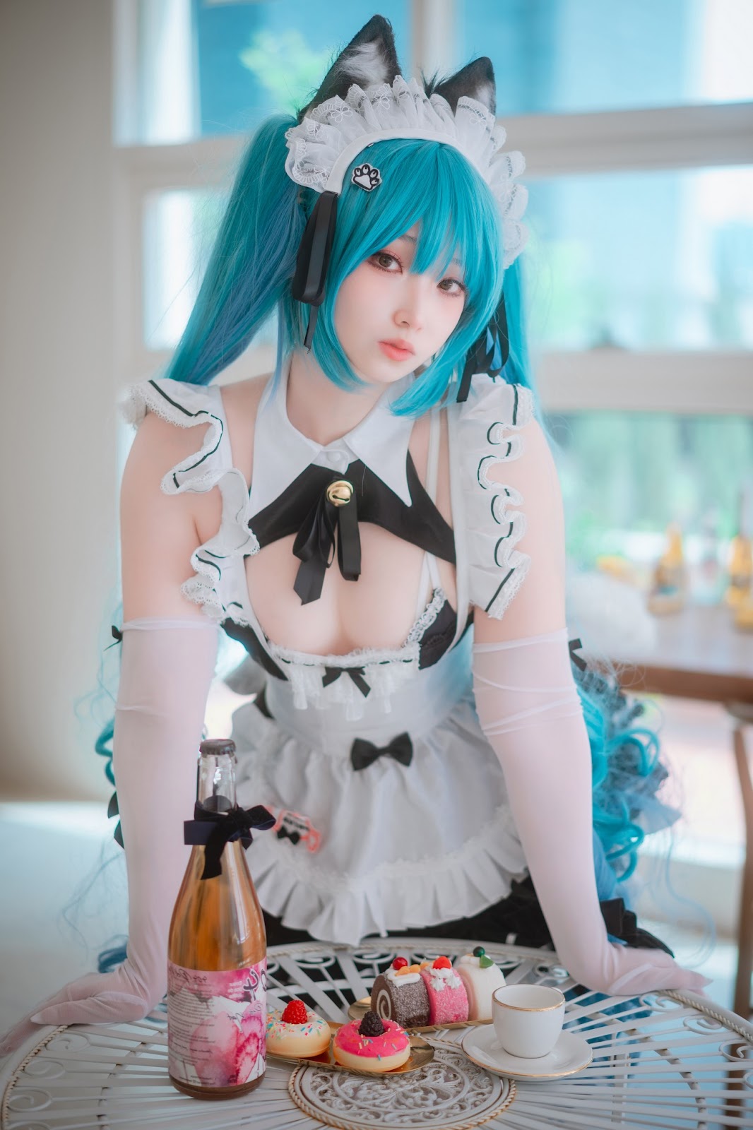 DJAWA Photo – Bambi (밤비) – Nikke Privaty Unkind Maid - P108