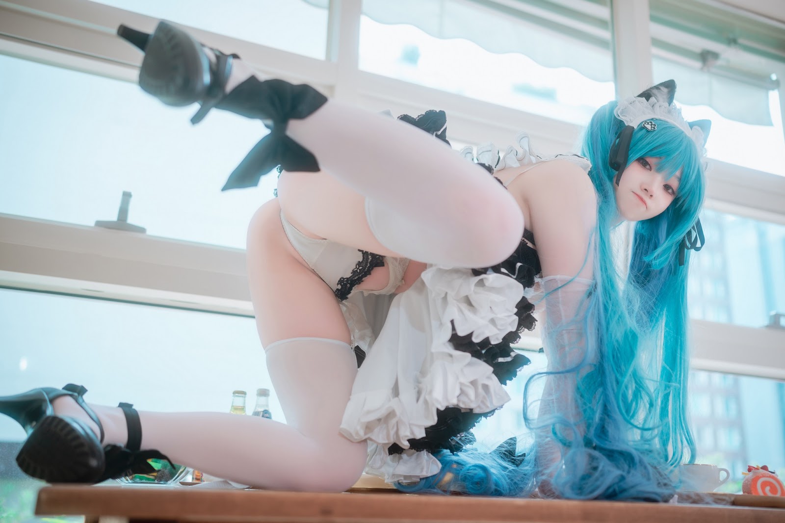 DJAWA Photo – Bambi (밤비) – Nikke Privaty Unkind Maid - P110