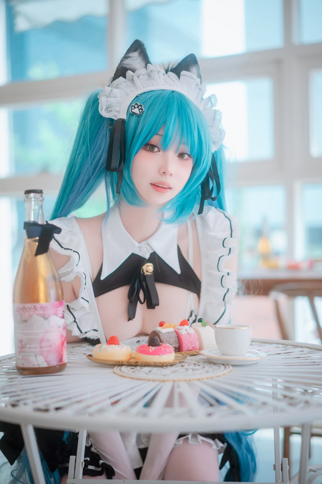 DJAWA Photo – Bambi (밤비) – Nikke Privaty Unkind Maid - P12