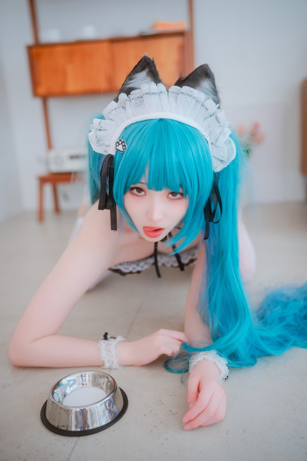 DJAWA Photo – Bambi (밤비) – Nikke Privaty Unkind Maid - P27