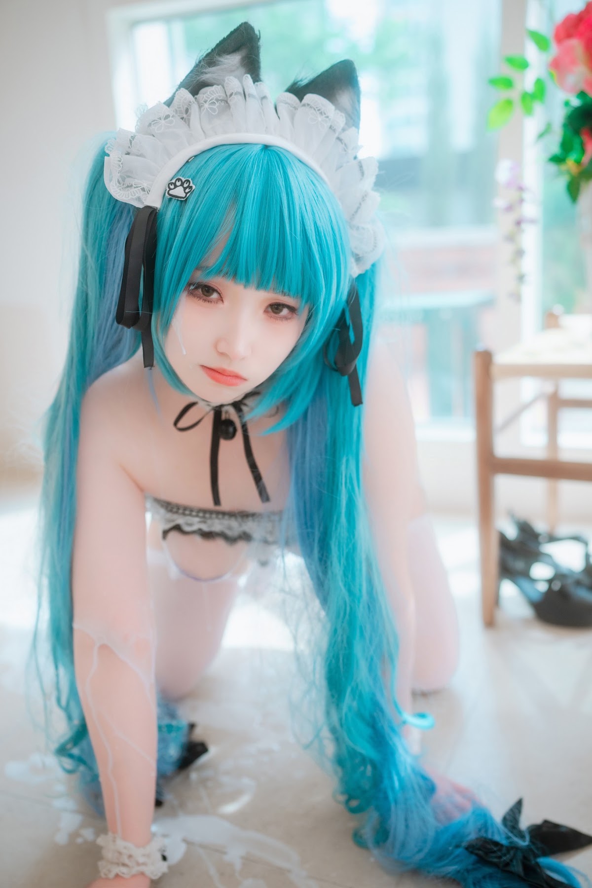 DJAWA Photo – Bambi (밤비) – Nikke Privaty Unkind Maid - P51